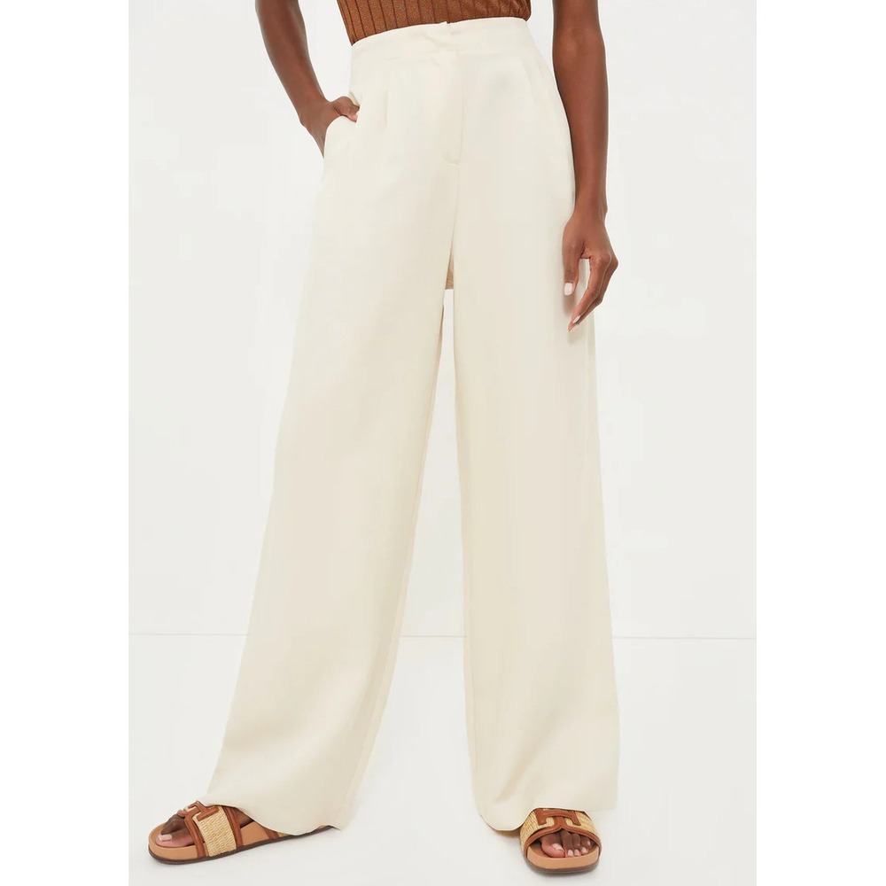 Tuckernuck Cream Wide Leg Pants